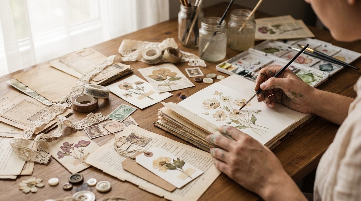 AI-powered creative design platform for digital scrapbooking