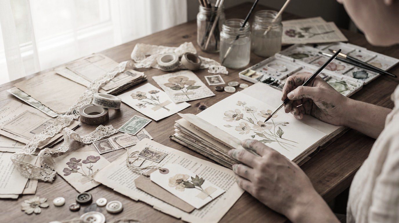 AI-powered creative design platform for digital scrapbooking